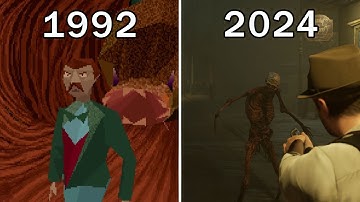 Evolution of Alone in the Dark Games 1992-2024