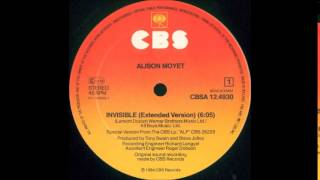 Alison Moyet - Invisible (Extended) chords