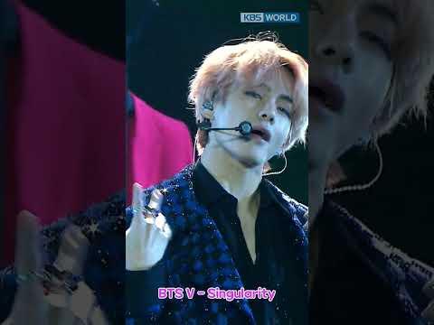#BTS #V #Singularity [BTS LEGEND SOLO STAGE] I KBS WORLD TV