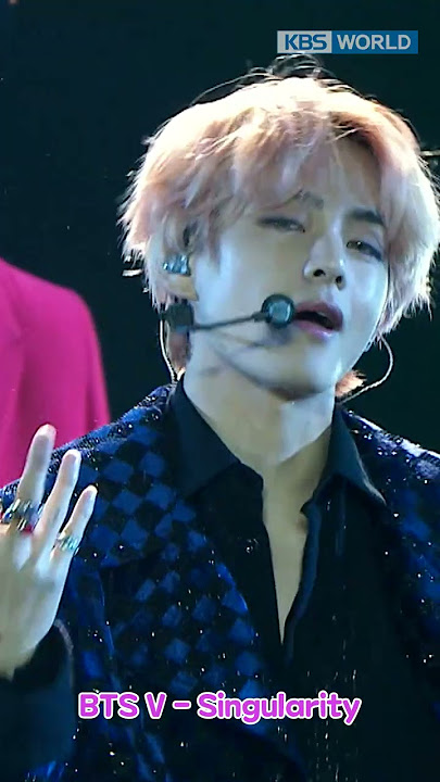 #BTS #V #Singularity [BTS LEGEND SOLO STAGE] I KBS WORLD TV