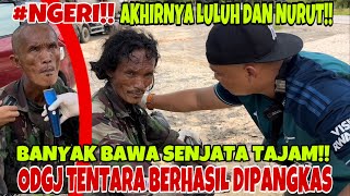 Bawa Banyak Senjata Pakai Baju Tni Odgj Ini Nurut Mau Di Pangkas Rambutnya Sama Bang Ferry