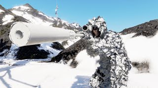 GHILLIE IN THE BLIZZARD | Stealth Sniper: Infiltration | Ghost Recon Breakpoint