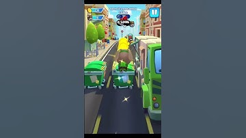 Talking Tom Hero Dash Super Ben Run For 60 Seconds without Crashing Funny Race iOS Gameplay #Shorts