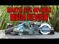 Makita XGT 40v Max MEGA REVIEW | An in depth look at all the tools in the 6 piece kit vs 18v Tools