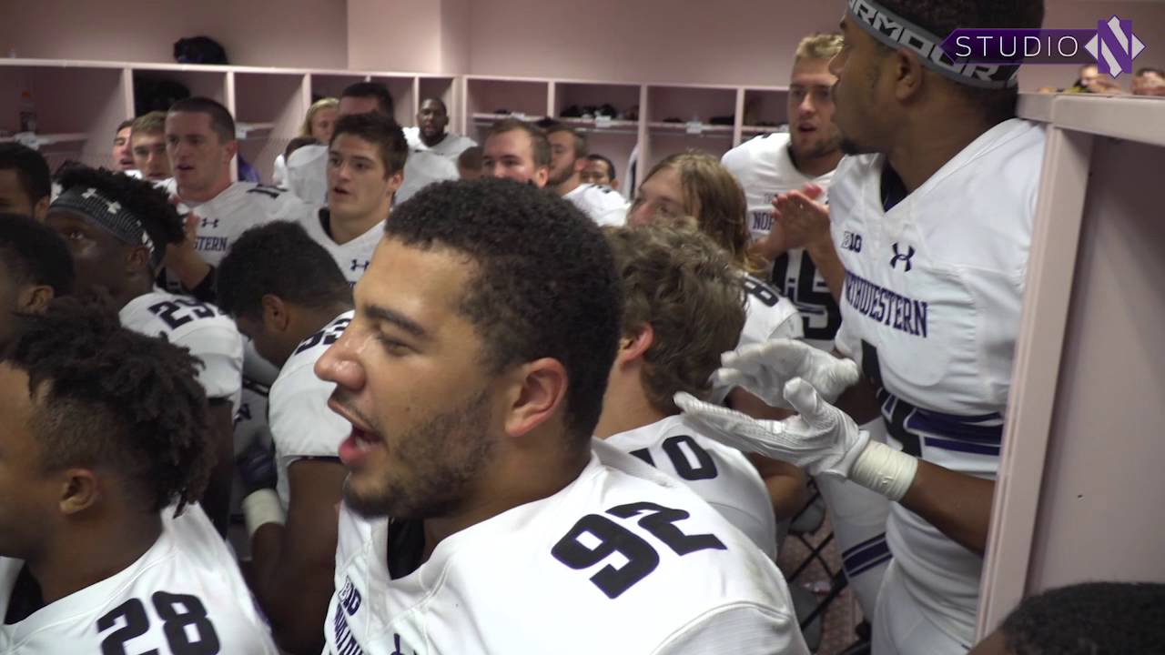 Football PostIowa Locker Room Fight Song (10/1/16) YouTube