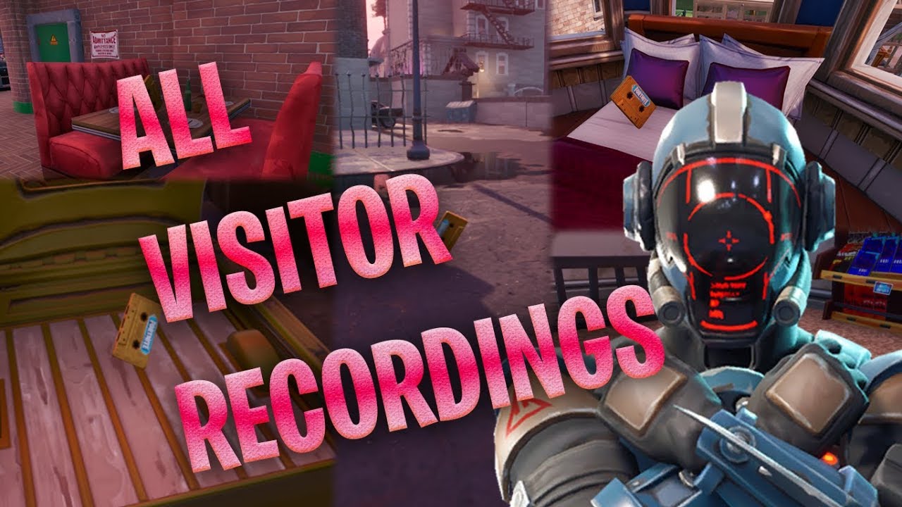 ALL VISITOR RECORDING LOCATIONS! Out of Time Challenges Guide