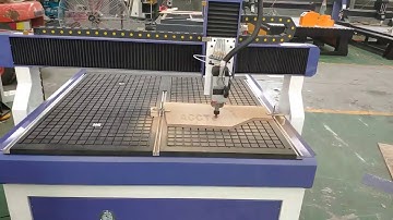 Acctek testing video of 1212 cnc router