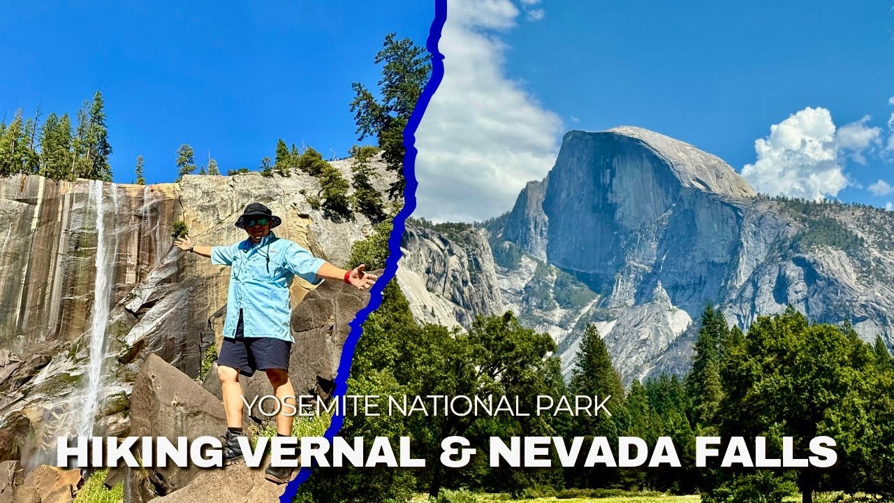 Поход к водопадам Вернал и Невада в национальном парке Йосемити