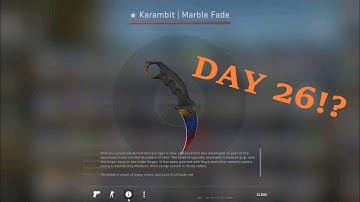 opening a case everyday until I get a knife (Day 26)