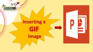 How To Insert a GIF image into a MS PowerPoint Information