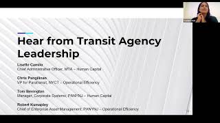 Transit Tech Lab - Information Session #1
