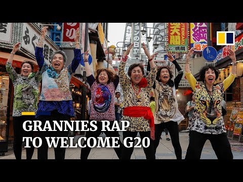 Japanese granny-group releases rap song to welcome G20 to Osaka