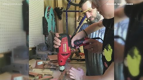Squirrel picnic tables go from pandemic hobby to father-daughter business