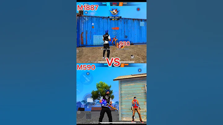 M590 VS M1887 🔥 Which One Is The Best Shotgun? #srikantaff #trend