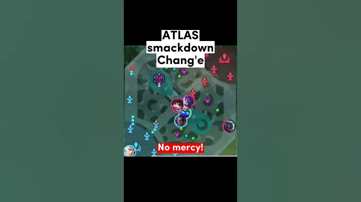 Atlas vs Chang'e Mobile Legends #mobilelegends #mlbb #shorts #mlbbfunnymoment