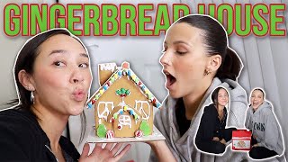 Building a Gingerbread House w/ Franny! | Lera Clark