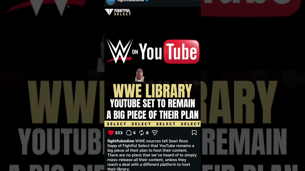 WWE content set to leave Peacock. 