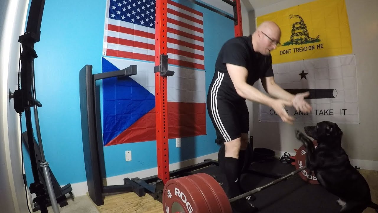 athletenschmiede 9-14-2018 Orc Mode Training - Squat, CGBP, Deadlift, Pullups & Dips Pupper Doggo Edition