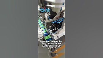 ✨Power Cord Stripping And Plug Crimping Machine✨#export #machine #factory #manufacturer #wire #cable
