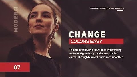 Modern Presentation After Effects Templates
