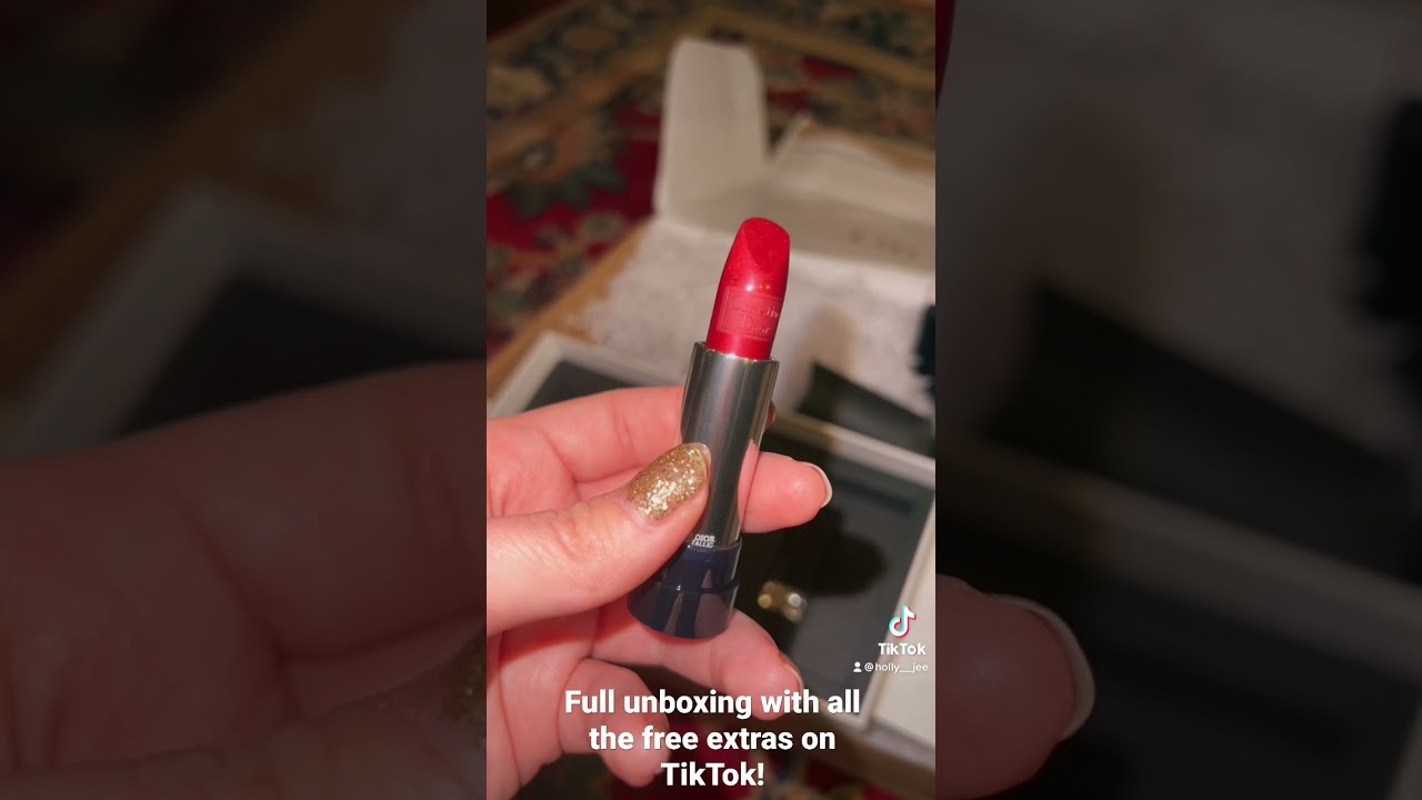 Unboxing the Rouge Dior Minaudere holiday lipstick clutch!