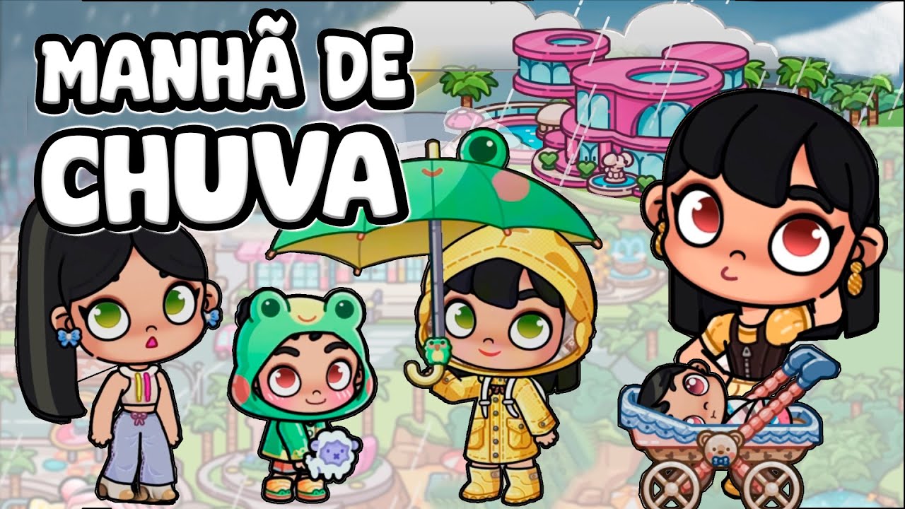 ROTINA MANHÃ DE CHUVA, VOVÓ VAI MORAR NA MANSÃO?! | PAZU AVATAR WORLD ROTINAS E HISTÓRIAS