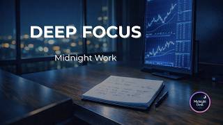 Deep Focus Music for Work | The Stealth Arbitrage – Midnight Desk Ambient (1 Hour)[Vol.331]