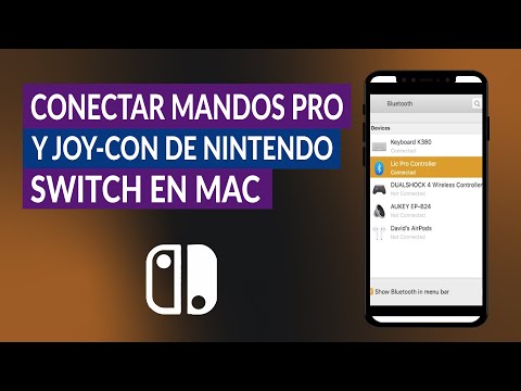 Cómo Conectar los Mandos Pro y Joy-Con del Nintendo Switch en mi Mac