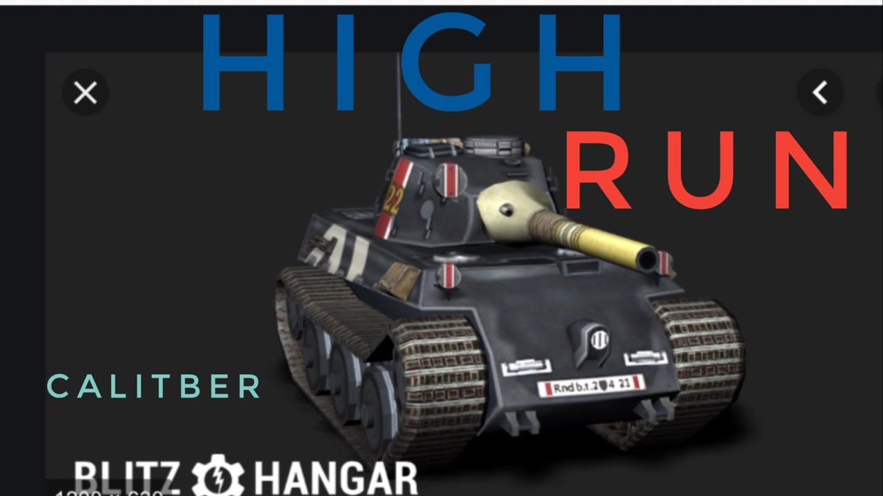 Wot Blitz- Nameless High Caliber Run
