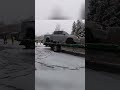 Snowy Day Tow Truck Rescue! Truck Gets Hauled Away