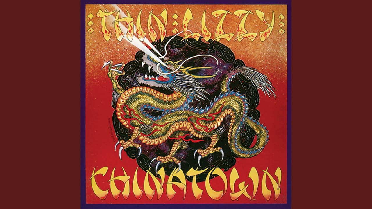 THIN LIZZY - Chinatown : Japanese (USED LP) - NAT RECORDS