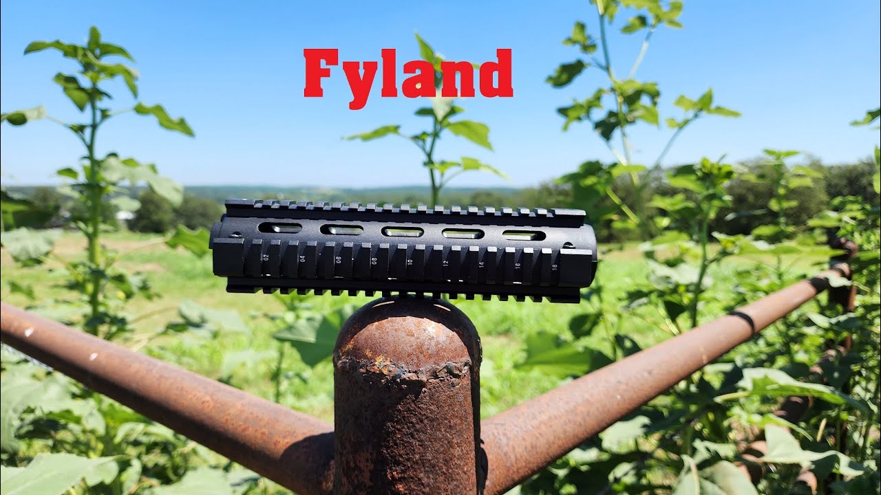 Fyland 9 inch Drop In Mid Length Quad Rail - YouTube