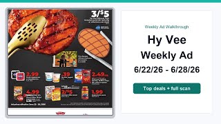 Hy Vee Weekly Ad (6/22/26 - 6/28/26) Best Deals