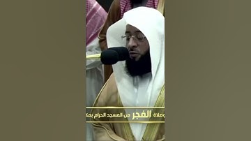 صلاة الفجر من رحاب المسجد الحرام الشّيخ بدر التركي تيسر من سورة الفرقان يوم السبت ٩ربيع الآخر ١٤٤٦هـ