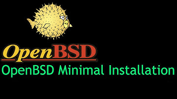 OpenBSD 6.8 minimal installation