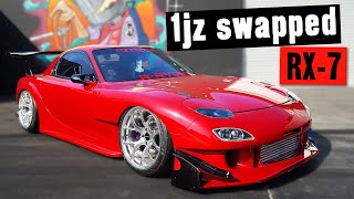 Bagged FD RX-7 Gets 2 Steppin’!