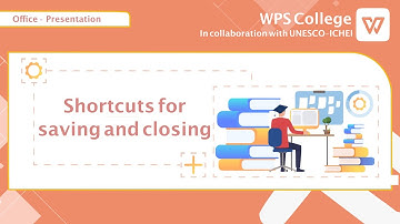 [WPS Office] PPT 2.4: Shortcut keys for saving and closing [Tutorial]