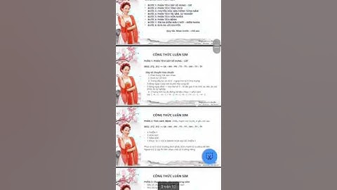 CHUYỂN GIAO CÔNG THỨC LUẬN SIM THEO NĂNG LƯỢNG SỐ ở KHÓA BÁT CỰC LINH SỐ CHUYÊN SÂU