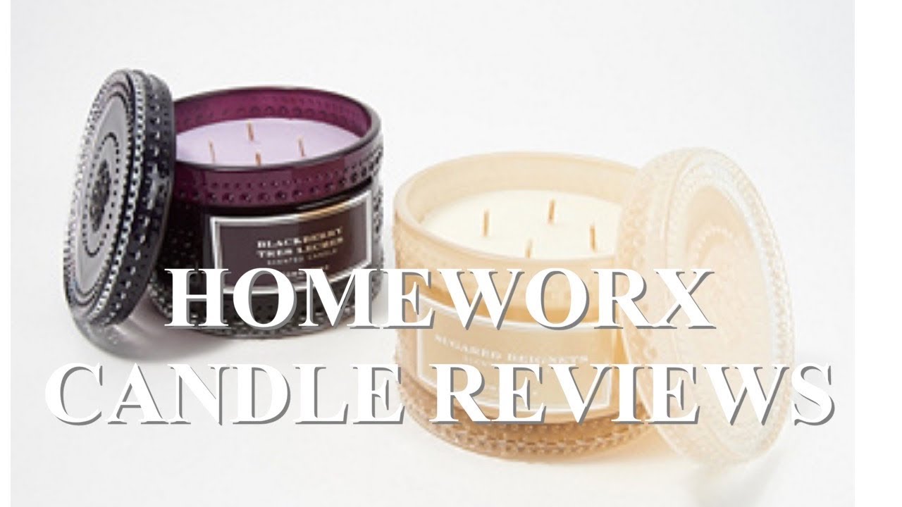 HOMEWORX CANDLE REVIEWS VLOGMAS DAY 5 YouTube