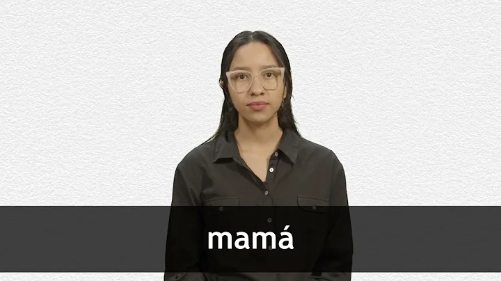 How to pronounce MAMÁ in Latin American Spanish