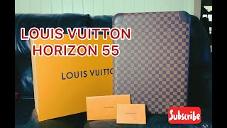 LOUIS VUITTON HORIZON 55 DAMIER  REVIEW