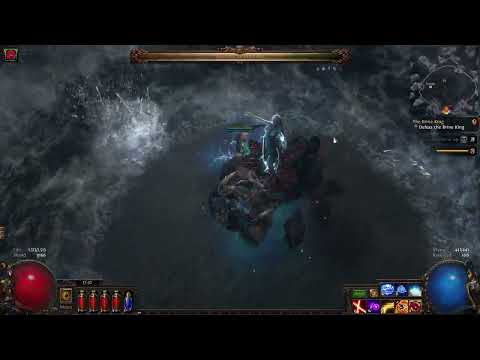 Defeating The Brine King | Path of Exile (Final Boss) Act 6