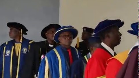 Convocation Ceremony for Admission to First degrees and Presentation of Prizes 1