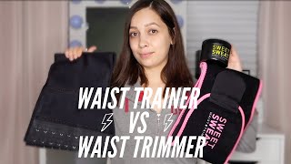 Waist Trainer vs Sweet Sweat Trimmer|Do they Work?|Before & After Pics