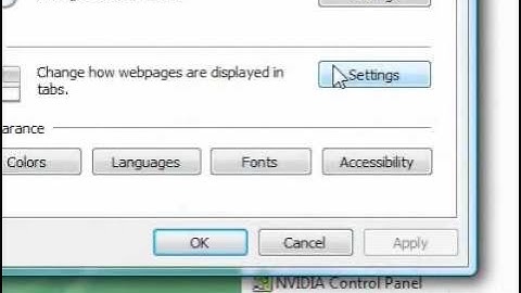 How to disable tabbed browsing in Internet Explorer