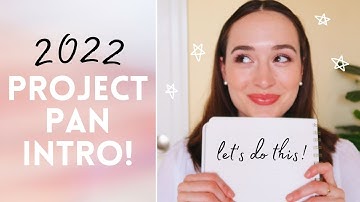 Rolling Project Pan Intro! 🦋 My Makeup Goals for 2022
