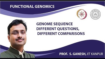Genome sequence: Different Questions, Different Comparisons