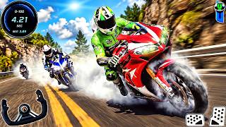 Extreme Bike Racing Games 3D - Motocross Sport Bike Driving Sim | Android Gameplay screenshot 4