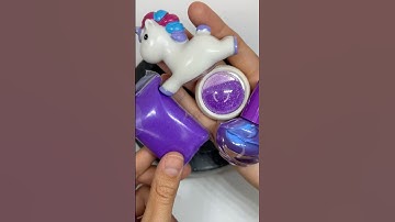 ASMR slime 💜🦄💜 #slimeworld #asmr #slime #asmrslime #video #asmrvideo