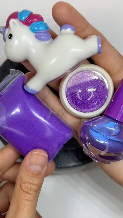 ASMR slime 💜🦄💜 #slimeworld #asmr #slime #asmrslime #video #asmrvideo